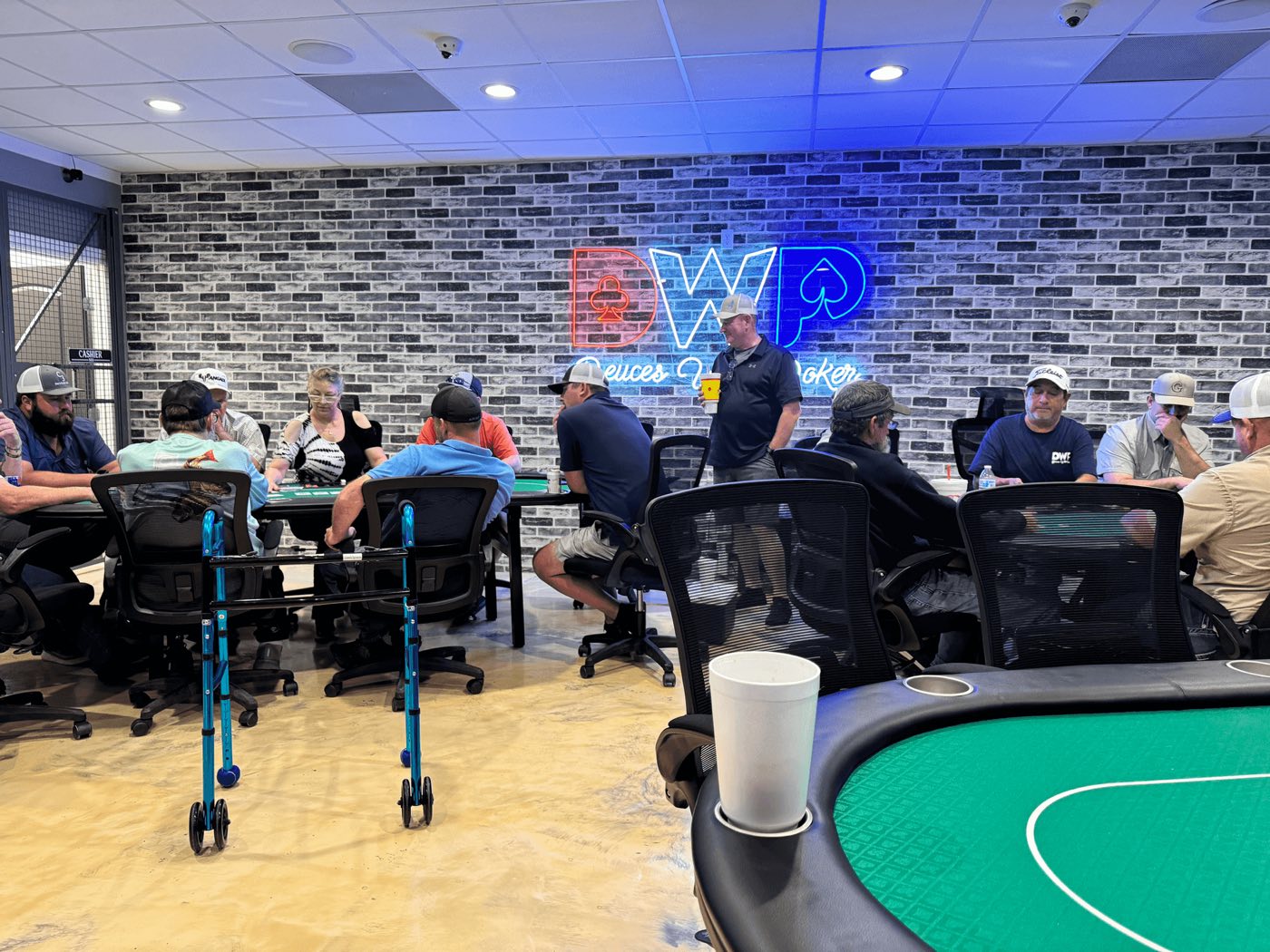 Deuces Wild Poker Club in Huntsville, TX — a short drive from towns across the region